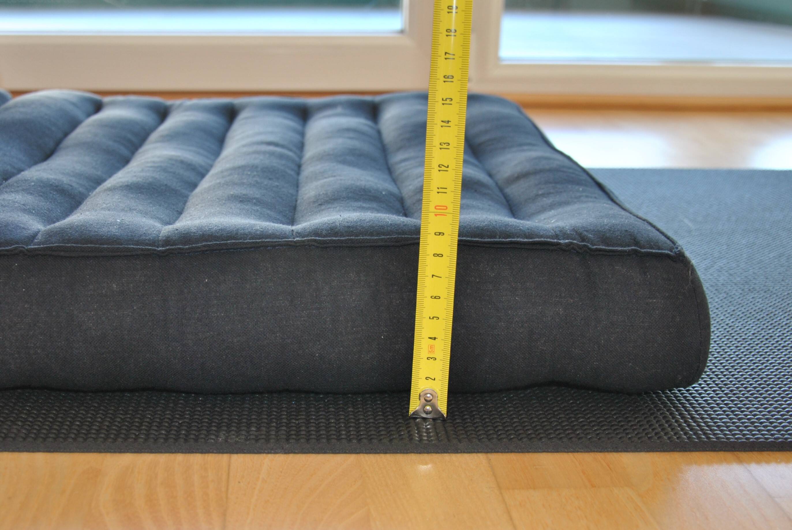 VERTBAUDET Kinder Matratze Mit Bommeln - Blumenmuster Bodenmatratze 60x120 Cm